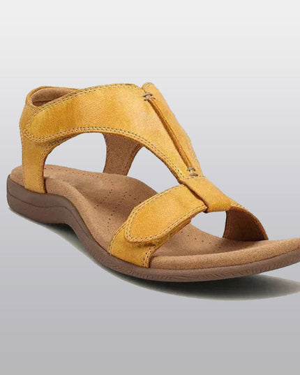 Libiyi Women's Arch Support Flat Sandals - Libiyi