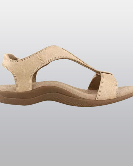 Libiyi Women's Arch Support Flat Sandals - Libiyi