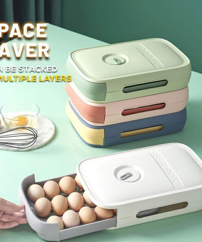 New Drawer Type Egg Storage Box - Libiyi