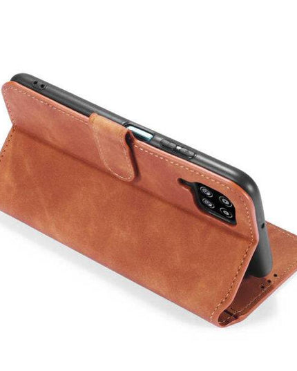 Wallet Stand PU Leather Case For Samsung Galaxy A12 - Libiyi