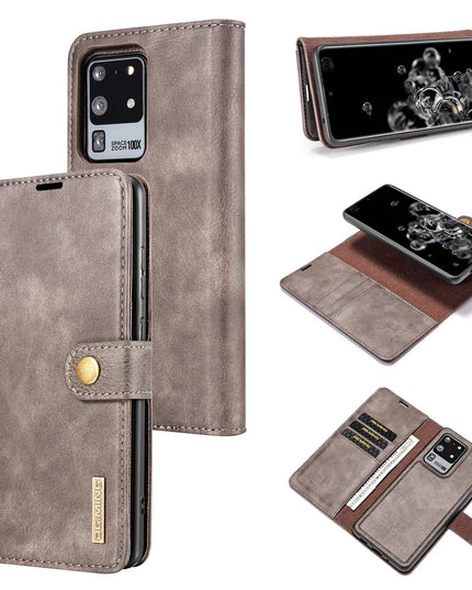 Samsung Galaxy S20 Plus Magnetic 2-in-1 Detachable Leather Wallet Case - Libiyi