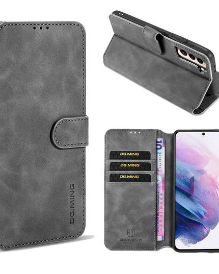 Wallet Stand PU Leather Case For Samsung Galaxy S21(5G) - Libiyi