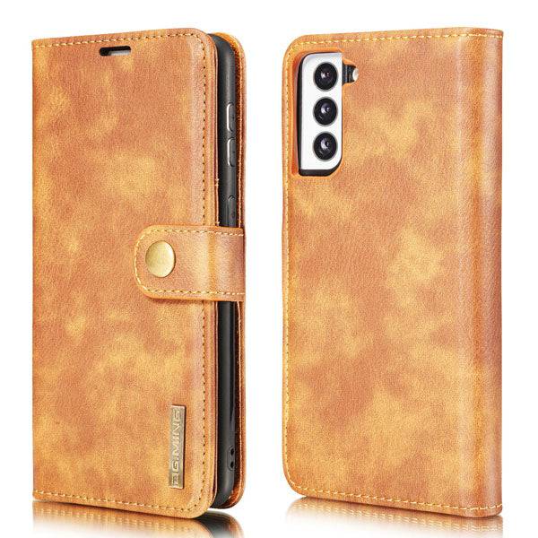 Magnetic 2-in-1 Detachable Leather Wallet Case For Samsung S21 - Libiyi