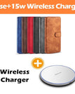 S21Plus(5G) / Brun / Boitier+Chargeur Sans Fil 15w
