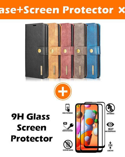 Samsung Galaxy S21 Ultra Magnetic 2-in-1 Detachable Leather Wallet Case - Libiyi