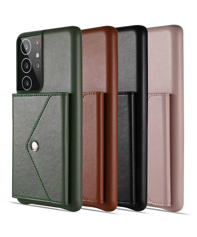 Multifunction PU Leather Flip Wallet Case for Samsung - Libiyi