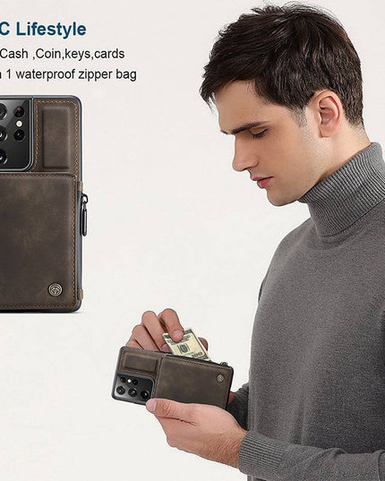 Multifunctional Wallet Phone Case For Galaxy - Libiyi