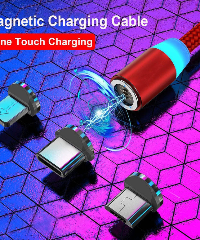 New 3-in-1 Magnetic Charging Cable - Libiyi