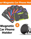 Bleu / iPhone 12 Pro / Avec support de téléphone magnétique pour voiture