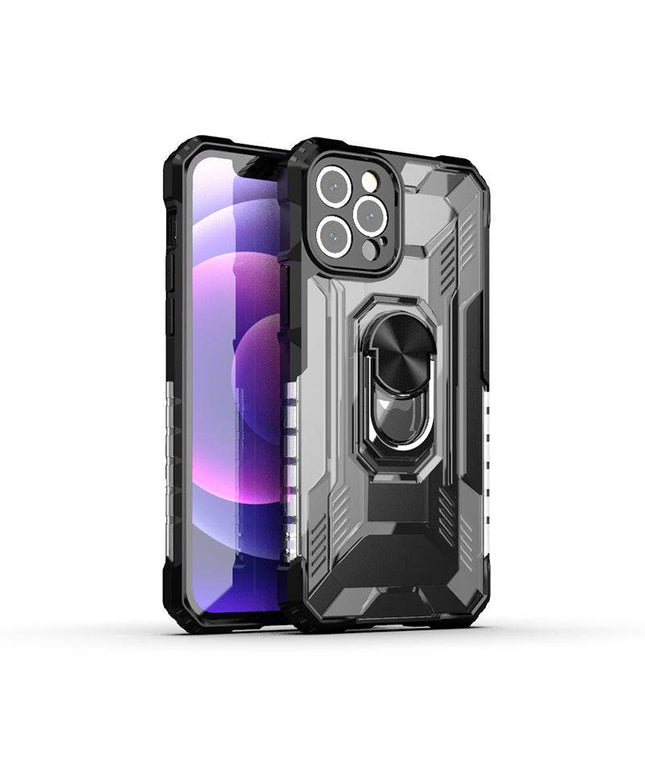 Magnetic Metal Finger Ring Holder Armor Case For iPhone - Libiyi