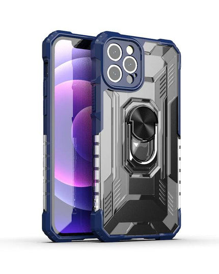 Magnetic Metal Finger Ring Holder Armor Case For iPhone - Libiyi