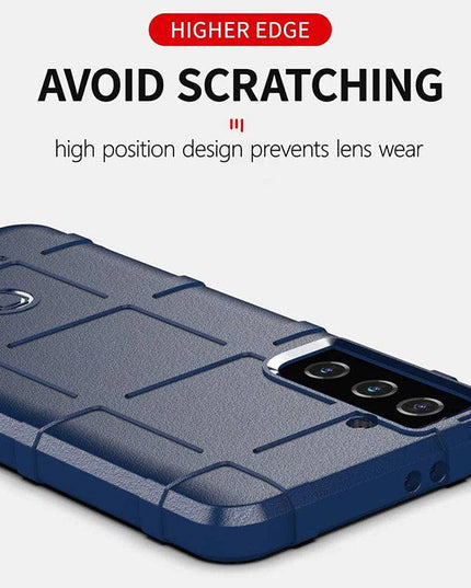 TPU Thick Solid Rough Armor Tactical Protective Cover Case For Samsung S21 - Libiyi