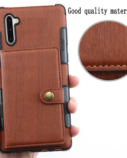 Security Copper Button Protective Case For Samsung Note 10 - Libiyi