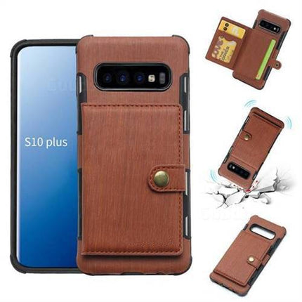 Security Copper Button Protective Case For Samsung S10 Plus - Libiyi