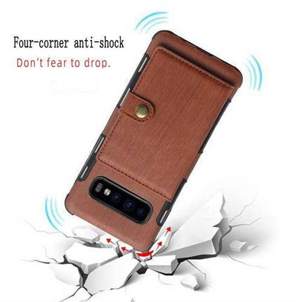 Security Copper Button Protective Case For Samsung S10 Plus - Libiyi