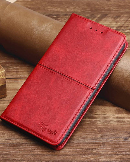 TPU + PU Leather Phone Cover Case for Samsung A11 - Libiyi