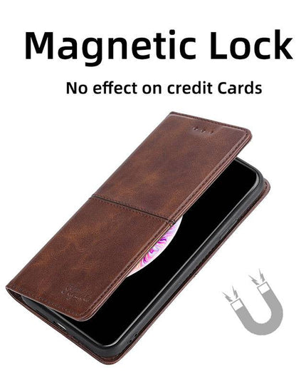 Leather Flip Wallet Cover for Samsung A32 - Libiyi