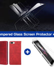 red / iPhone 7 Plus/8 Plus / With [2 Pack] Screen Protector