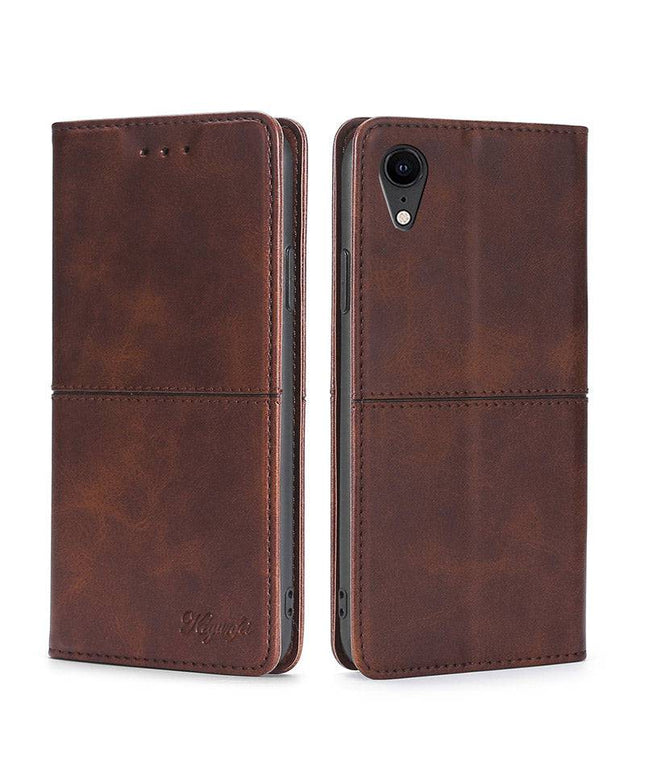 TPU + PU Leather Phone Cover Case for iPhone XR - Libiyi