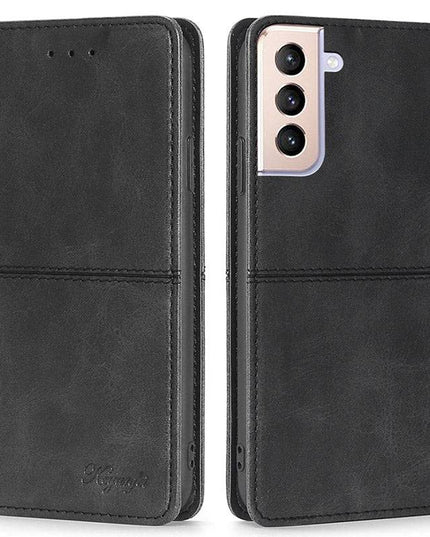 Leather Flip Wallet Cover for Samsung S21 Series - Libiyi