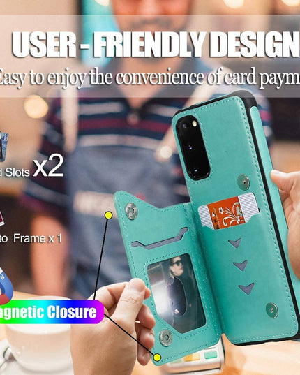 New Luxury Embossing Wallet Cover For SAMSUNG S20 FE(5G)-Fast Delivery - Libiyi