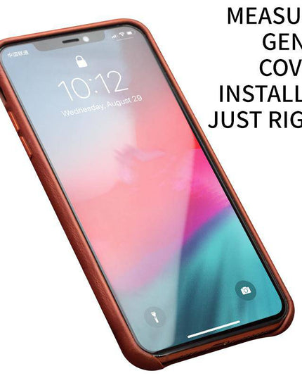 Genuine Leather Silm Back Cover for iPhone - Libiyi