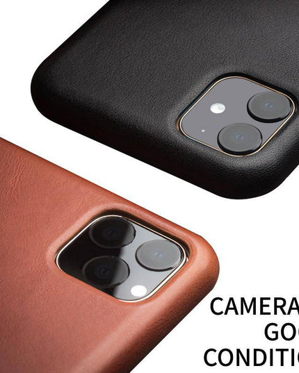 Genuine Leather Silm Back Cover for iPhone - Libiyi