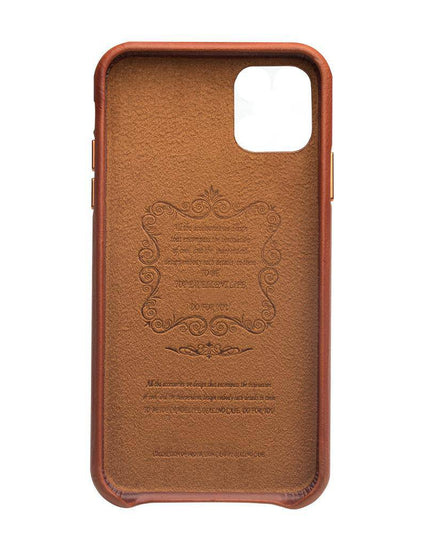 Genuine Leather Silm Back Cover for iPhone - Libiyi