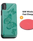 Green / For iPhone X/XS / With Wireless Charger