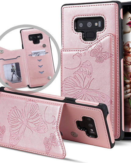 New Luxury Embossing Wallet Cover For SAMSUNG Note 9-Fast Delivery - Libiyi