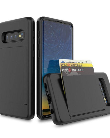 Armor Protective Card Holder Case for Samsung S10 Plus - Libiyi