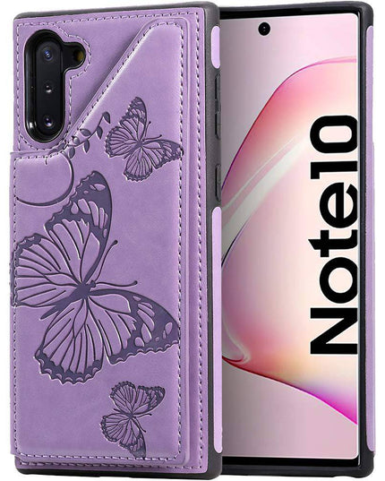 New Luxury Embossing Wallet Cover For SAMSUNG Note 10-Fast Delivery - Libiyi