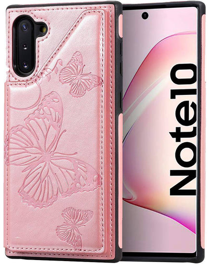 New Luxury Embossing Wallet Cover For SAMSUNG Note 10-Fast Delivery - Libiyi