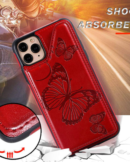 New Luxury Embossing Wallet Cover For iPhone 11 Pro-Fast Delivery - Libiyi