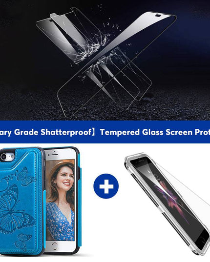 New Luxury Embossing Wallet Cover For iPhone 6/6S-Fast Delivery - Libiyi