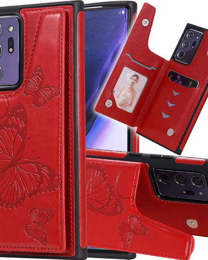 New Luxury Embossing Wallet Cover For SAMSUNG Note 20 Ultra-Fast Delivery - Libiyi