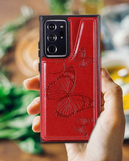 New Luxury Embossing Wallet Cover For SAMSUNG Note 20 Ultra-Fast Delivery - Libiyi