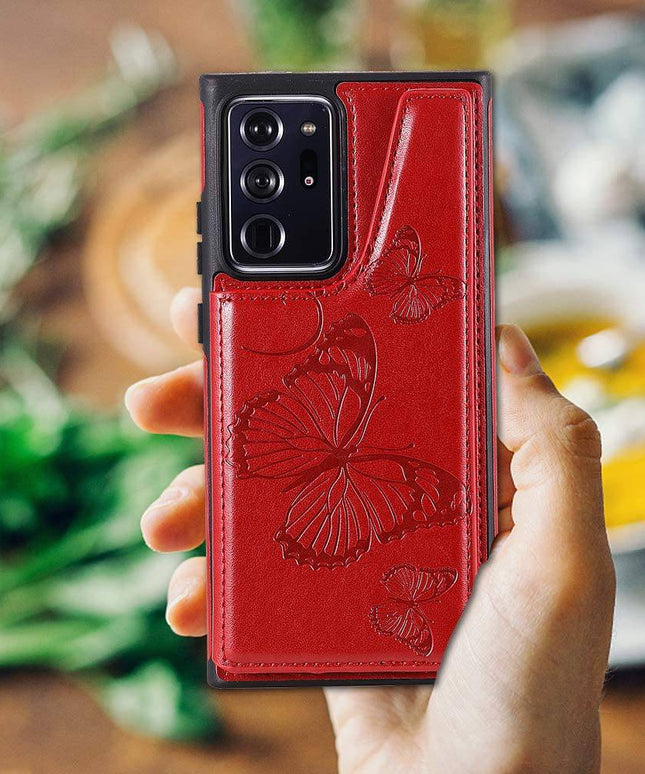New Luxury Embossing Wallet Cover For SAMSUNG Note 20 Ultra-Fast Delivery - Libiyi