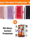 or rose / S22 / Étui + [Lot de 2] protecteurs d'écran