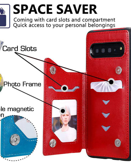 New Luxury Embossing Wallet Cover For SAMSUNG S10-Fast Delivery - Libiyi