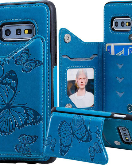 New Luxury Embossing Wallet Cover For SAMSUNG S10e-Fast Delivery - Libiyi