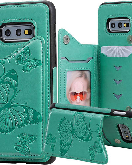 New Luxury Embossing Wallet Cover For SAMSUNG S10e-Fast Delivery - Libiyi