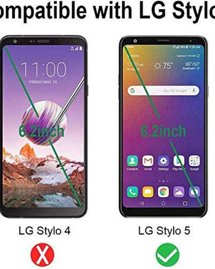 Armor Protective Card Holder Case for LG Stylo 5 - Libiyi