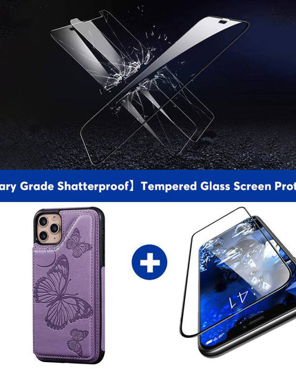 New Luxury Embossing Wallet Cover For iPhone 11Pro Max-Fast Delivery - Libiyi