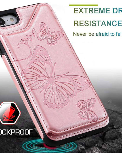 New Luxury Embossing Wallet Cover For iPhone 6 Plus/6s Plus-Fast Delivery - Libiyi