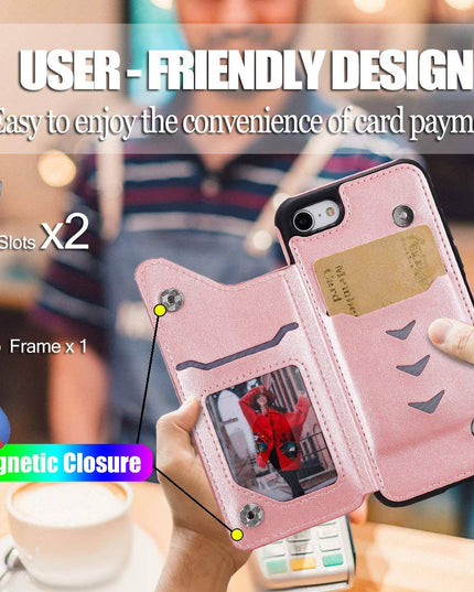 New Luxury Embossing Wallet Cover For iPhone 6 Plus/6s Plus-Fast Delivery - Libiyi