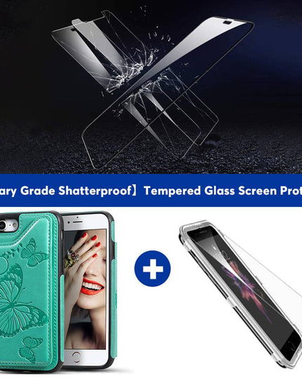 New Luxury Embossing Wallet Cover For iPhone 6 Plus/6s Plus-Fast Delivery - Libiyi