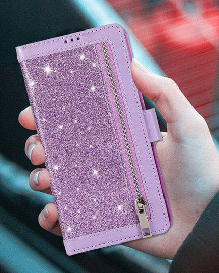 Bling Wallet Leather Case for Samsung S21 - Libiyi
