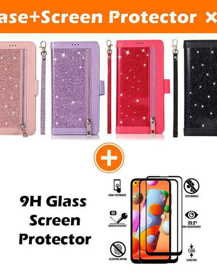 Bling Wallet Leather Case for Samsung S21 Ultra - Libiyi