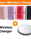 or rose / S21 Ultra / Étui + chargeur sans fil